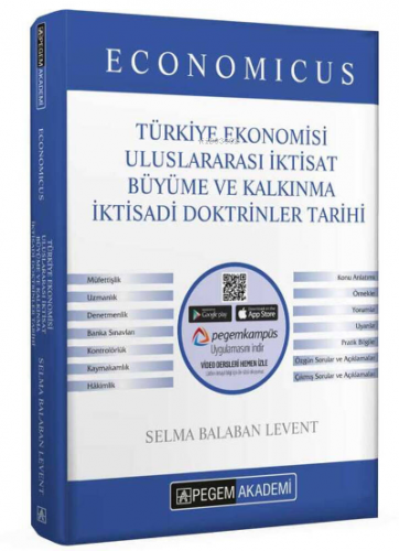 2022 KPSS A Grubu Economicus Türkiye Ekonomisi, Uluslararası İktisat, Büyüme ve Kalkınma, İktisadi Doktrinler Tarihi Konu Anlatımı