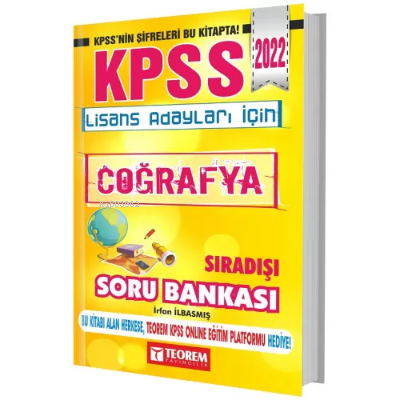 2022 KPSS Coğrafya Sıradışı Soru Bankası