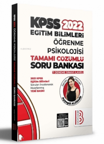 2022 KPSS Eğitim Bilimleri Öğrenme Psikolojisi Tamamı Çözümlü Soru Bankası ( 7 Deneme İlaveli )