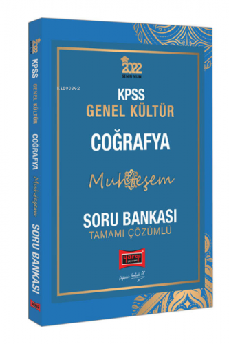 2022 KPSS Genel Kültür Muhteşem Coğrafya Tamamı Çözümlü Soru Bankası