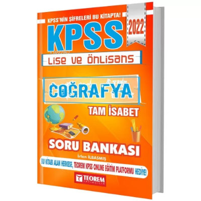 2022 KPSS Lise Ön Lisans Coğrafya Tam İsabet Soru Bankası