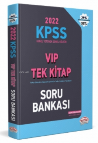 2022 KPSS Lise ve Ön Lisans Adayları İçin Özel Tek Kitap Konu Anlatımlı