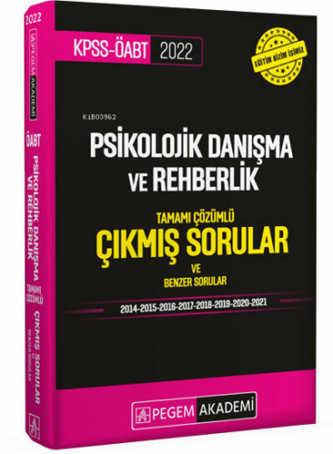 2022 KPSS ÖABT PDR Tamamı Çözümlü Çıkmış Sorular ve Benzer Sorular