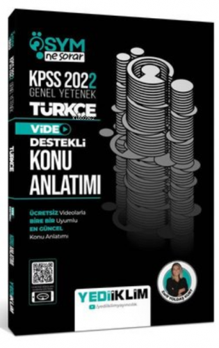 2022 Kpss Türkçe Ösym Ne Sorar Vid.Dest.Konu Anl. Kolektif