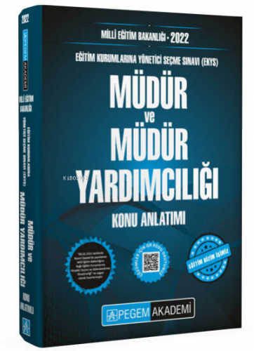 2022 MİLLİ EĞİTİM BAKANLIĞI EKYS Müdür Ve Müdür Yardımcılığı Konu Anla