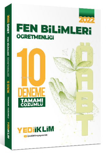 2022 ÖABT Fen Bilimleri Öğretmenliği Tamamı Çözümlü 10 Deneme