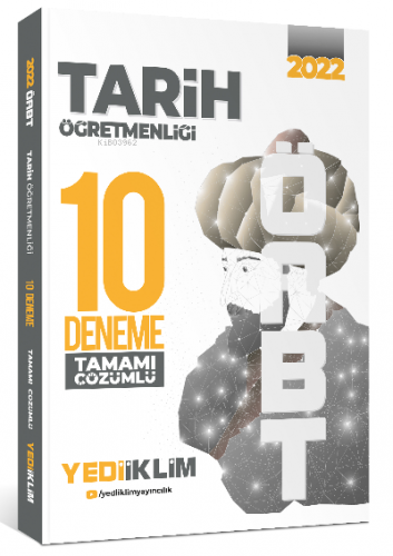 2022 ÖABT Tarih Öğretmenliği Tamamı Çözümlü 10 Deneme