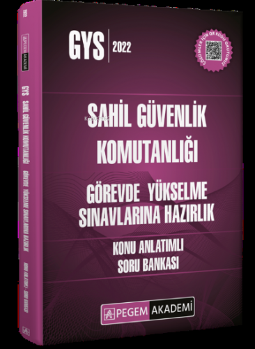 2022 Sahil Güvenlik Komutanlığı Görevde Yükselme Sınavlarına Hazırlık Konu Anlatımlı Soru Bankası