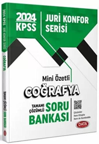 2024 KPSS Jüri Konfor Serisi Coğrafya Soru Bankası Kolektif