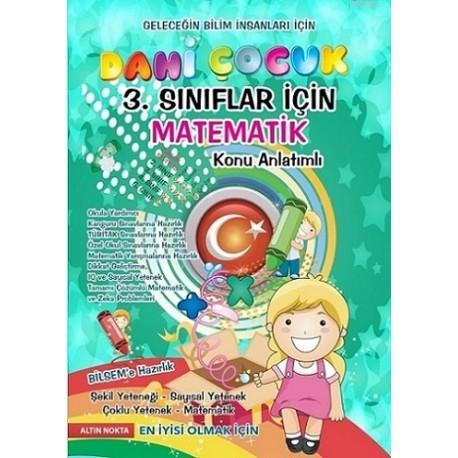 3. Sınıf Dahi Çocuk Matematik Konu Anlatım Bilsem Kanguru Olimpiyat
