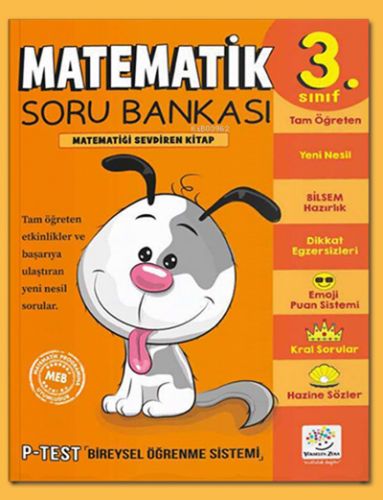 3. Sınıf Matematik Soru Bankası Matematiği Sevdiren Kitap