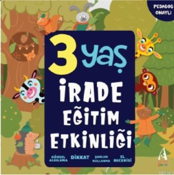 3 Yaş İrade Eğitim Etkinliği; Görsel Algılama - Dikkat - Şablon Kullanma - El Becerisi