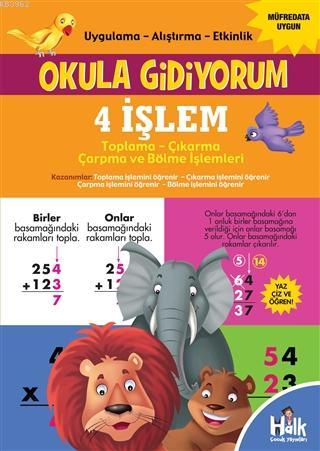 4 İşlem - Okula Gidiyorum