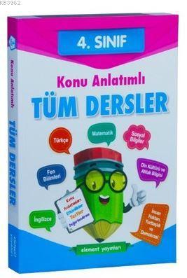 4. Sınıf Tüm Dersler Konu Anlarımlı