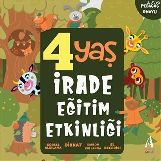 4 Yaş İrade Eğitim Etkinliği; Görsel Algılama - Dikkat - Şablon Kullanma - El Becerisi