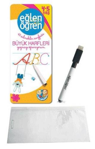 40 Silinebilir Sayfada Büyük Harfleri Yazmayı Öğreniyorum