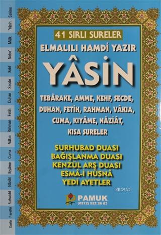 41 Sırlı Sureler Yasin; (Kod: 206)