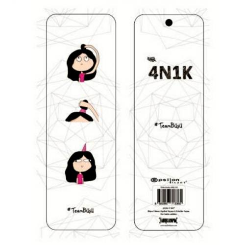 4N1K- Kitap Ayraçı - Team Büşü (NKL 310)