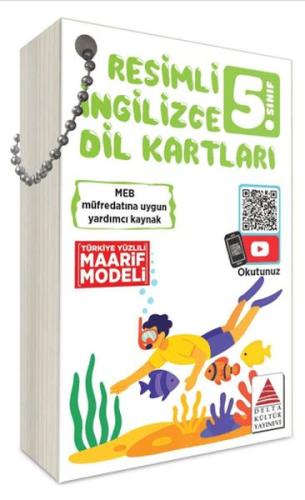 5. Sınıf Resimli İngilizce Dil Kartları Kolektif