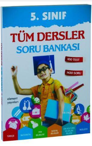 5. Sınıf Tüm Dersler Soru Bankası; 101 Test 1430 Soru