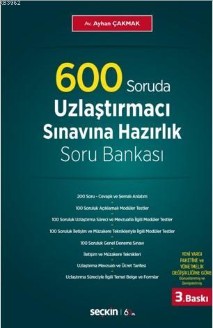 600 Soruda Uzlaştırmacı Sınavına Hazırlık Soru Bankası