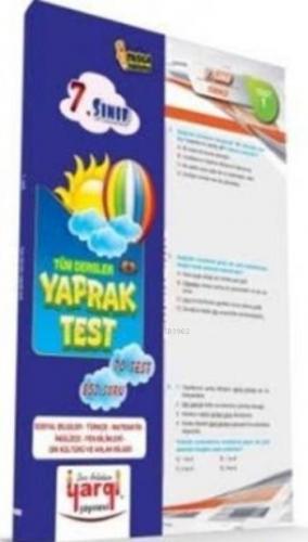 7. Sınıf Tüm Dersler Yaprak Test