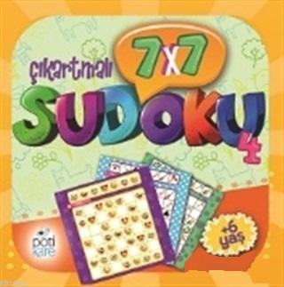 7x7 Çıkartmalı Sudoku - 4 (Çıkartmalı) Kolektif