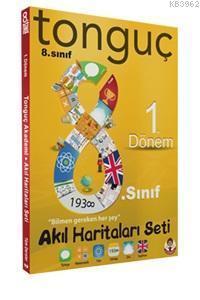 8.Sınıf 1.Dönem Akıl Haritaları Seti; Türkçe, Matematik, Fen Bilimleri, T.C. İnkılap Tarihi ve Atatürkçülük, Din Kültürü ve Ahlak Bilgisi,