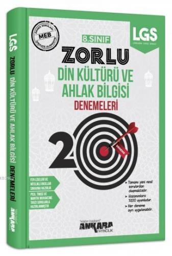 8. Sınıf Din Kültürü Ve Ahlak Bilgisi 20 Zorlu Denemeleri Ankara Yayıncılık