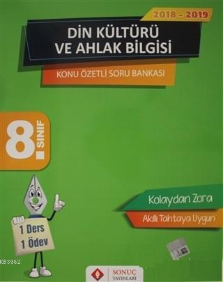8. Sınıf Din Kültürü ve Ahlak Bilgisi Konu Özetli Soru Bankası