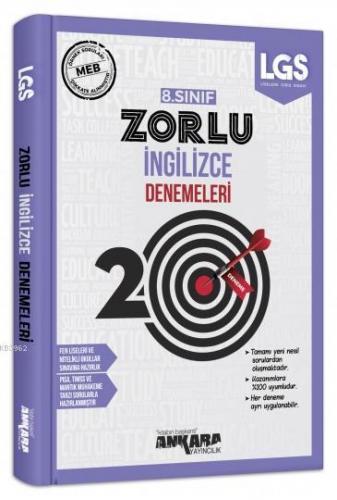 8. Sınıf İngilizce 20 Zorlu Denemeleri Ankara Yayıncılık