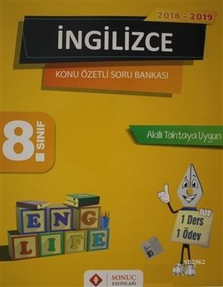 8. Sınıf İngilizce Konu Özetli Soru Bankası