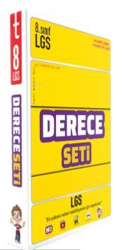 8. Sınıf LGS Derece Seti (3 Kitap Takım)