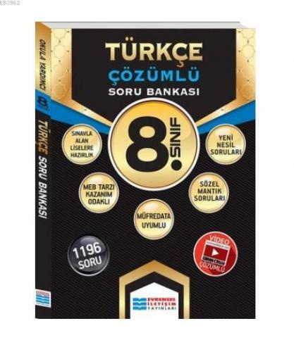 8. Sınıf Türkçe Çözümlü Soru Bankası Kolektif