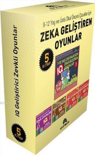 9-12 Yaş ve Üstü Çocuklar İçin Zeka Geliştiren Oyunlar (5 Kitap Takım)