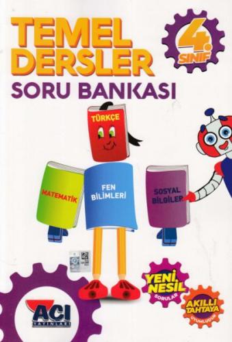 Açı Yayınları 4. Sınıf Temel Dersler Soru Bankası Kolektif