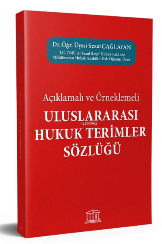 Açıklamalı ve Örneklemeli Uluslararası Hukuk Terimler Sözlüğü