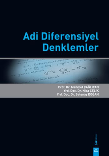 Adi Diferensiyel Denklemler Mehmet Çağlıyan - Nisa Çelik