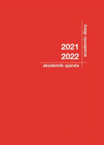 Akademi Çocuk 2021-2022 Akademik Ajanda 3078 Kırmızı - 21x29 cm