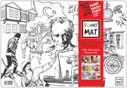 Akademi Çocuk - Funny Mat - Mustafa Kemal Atatürk (Yeni)
