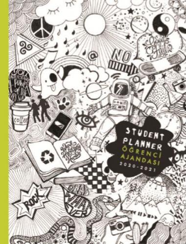 Akademi Çocuk Öğrenci Ajandası 2020-2021 Emojis 3077 - 16x21 cm