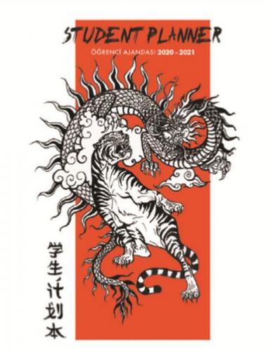 Akademi Çocuk Öğrenci Ajandası 2020-2021 Tiger&Dragon 3074 - 16x21 cm