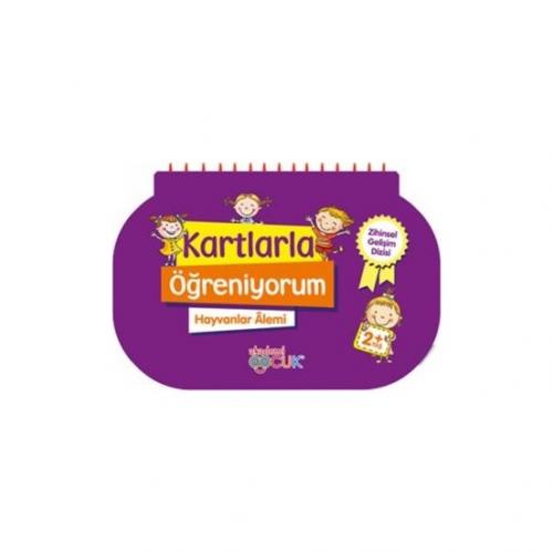 Akademi Çocuk Zihinsel Gelişim Dizisi Kartlarla Öğreniyorum Hayvanlar Alemi - 23X15 cm