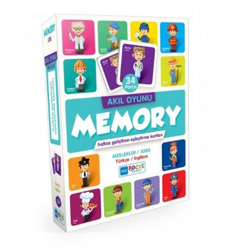 Akıl Oyunu - Memory - Meslekler (Eşleştirme Kartı 34 Parça)