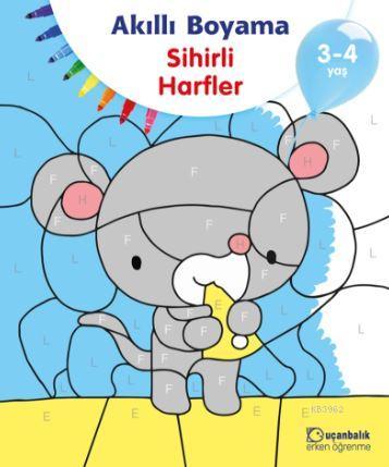 Akıllı Boyama - Sihirli Harfler; 3-4 Yaş