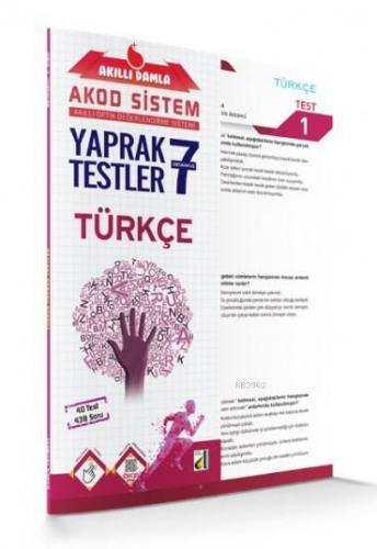 Akıllı Damla Türkçe Yaprak Testler - 7.Sınıf Kolektif
