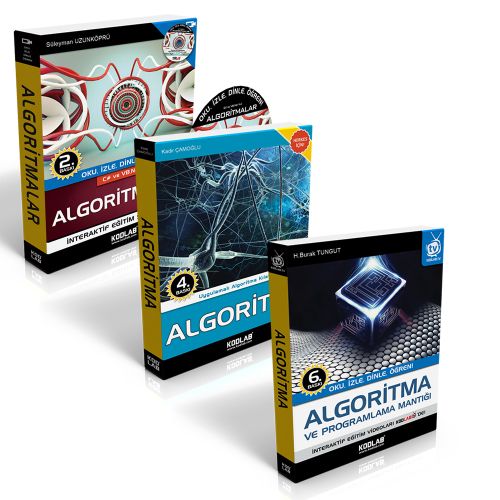 Algoritma Eğitim Seti (3 Kitap) Kolektif