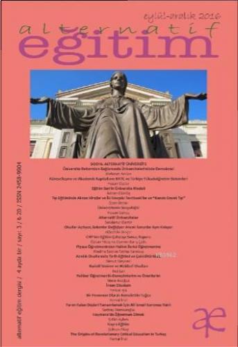 Alternatif Eğitim Dergisi Eylül-Aralık 2016