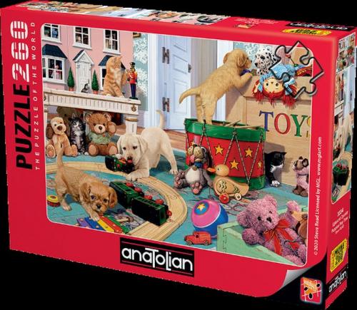 Anatolian Eğlenceli Oyunlar/ Puppies Play Time 260 Parça Puzzle