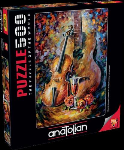 Anatolian Gitar ve Keman/ Guitar and Violin 500 Parça Puzzle